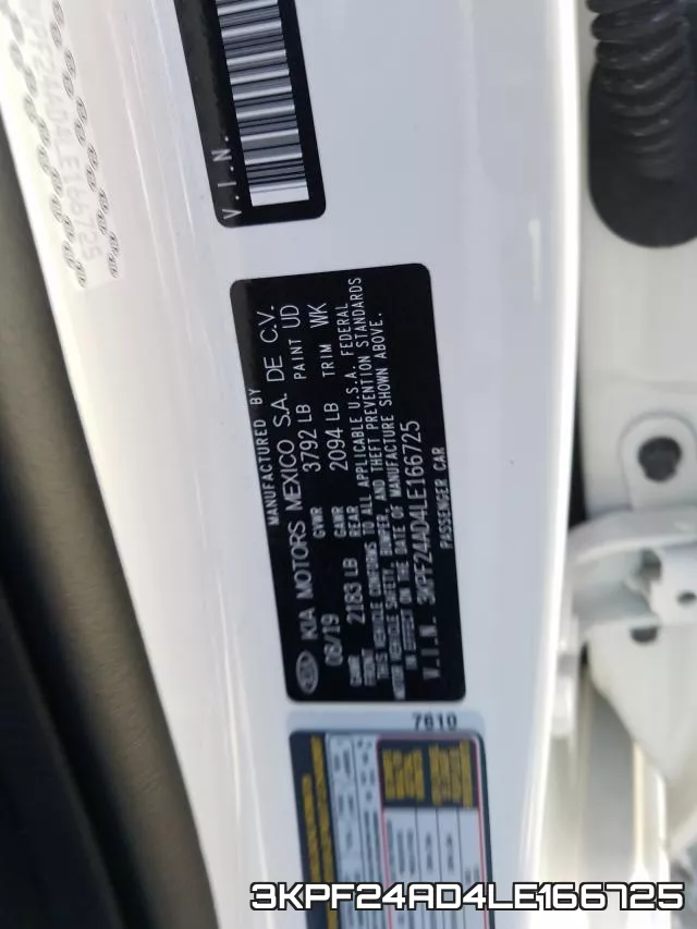 3KPF24AD4LE166725 фото 2