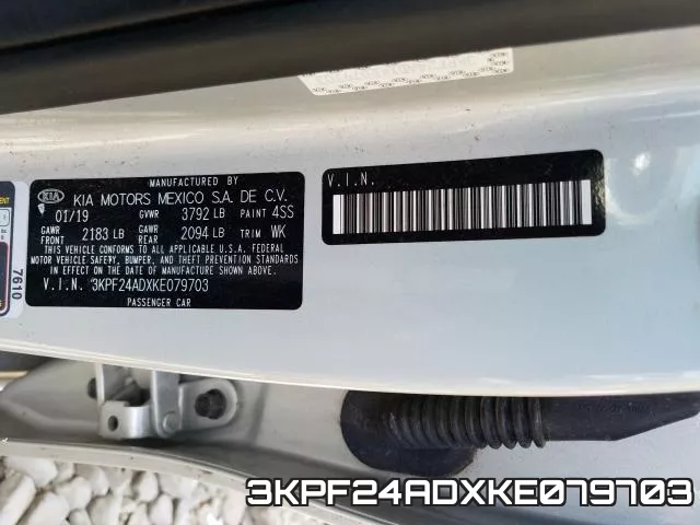 3KPF24ADXKE079703 фото 2