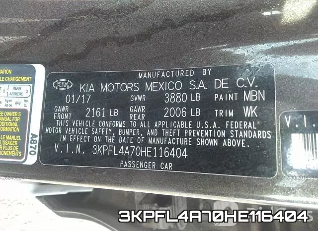 3KPFL4A70HE116404 фото 10