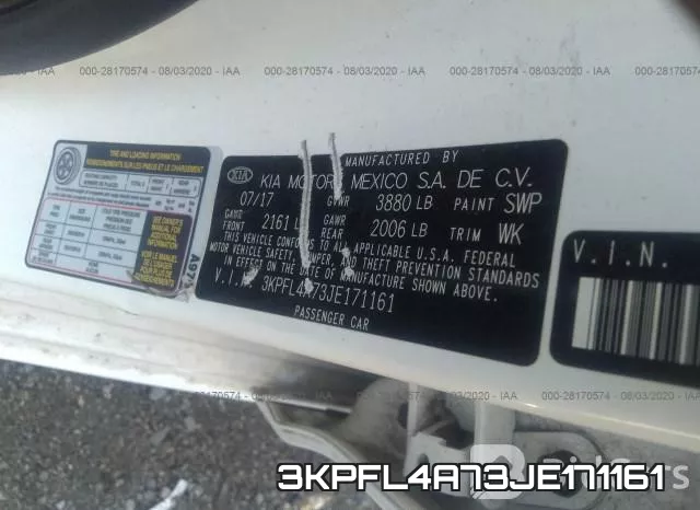 3KPFL4A73JE171161 фото 10
