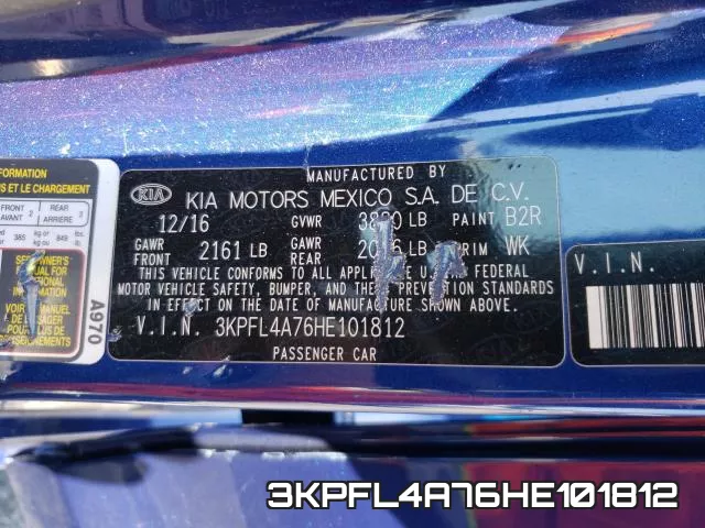 3KPFL4A76HE101812 фото 2