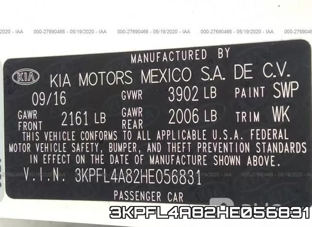 3KPFL4A82HE056831 фото 10