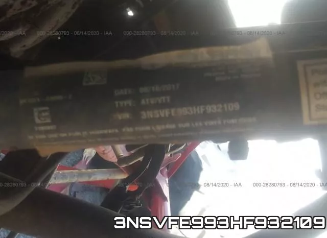 3NSVFE993HF932109 фото 2