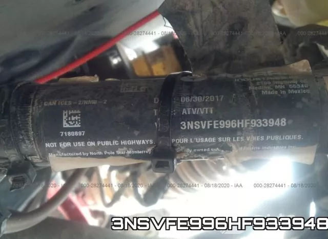 3NSVFE996HF933948 фото 2