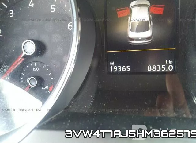 3VW4T7AJ5HM362579 фото 8