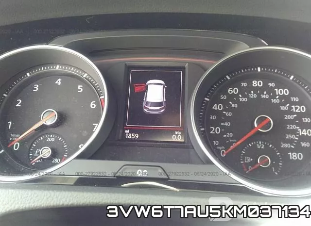 3VW6T7AU5KM037134 фото 8