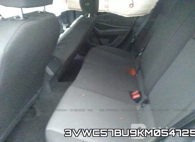 3VWC57BU9KM054725 фото 9