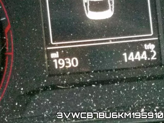 3VWCB7BU6KM195910 фото 9