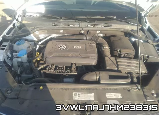 3VWL17AJ7HM238315 фото 2