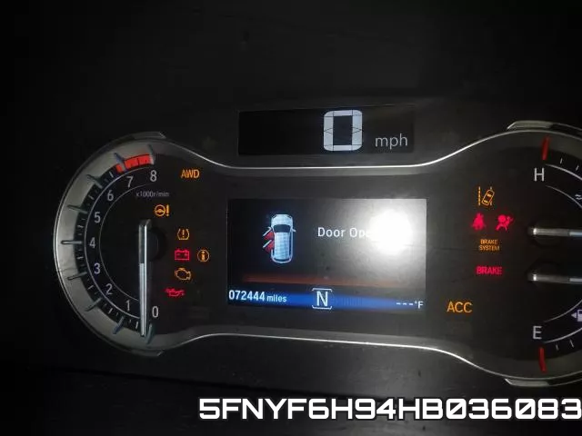 5FNYF6H94HB036083 фото 8