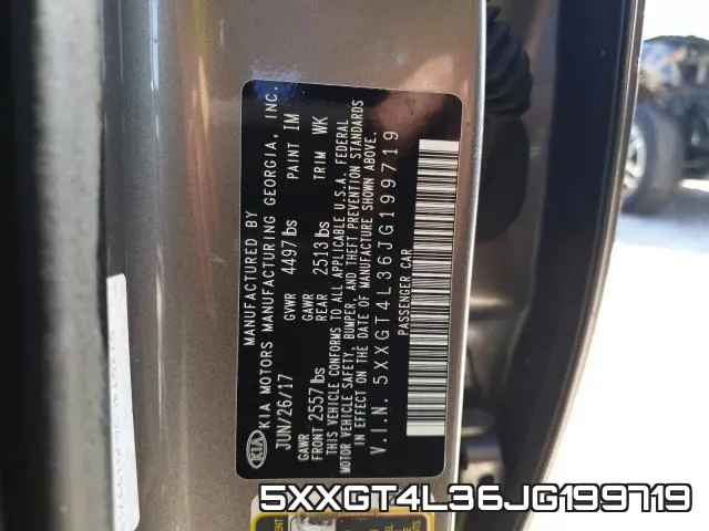 5XXGT4L36JG199719 фото 2