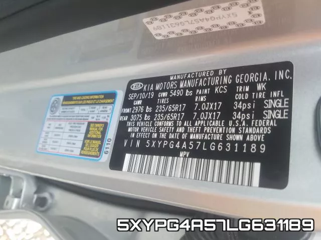 5XYPG4A57LG631189 фото 2