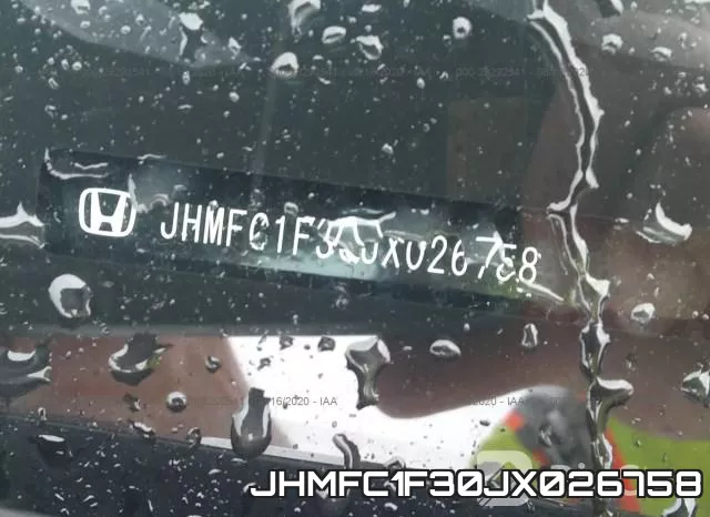 JHMFC1F30JX026758 фото 10