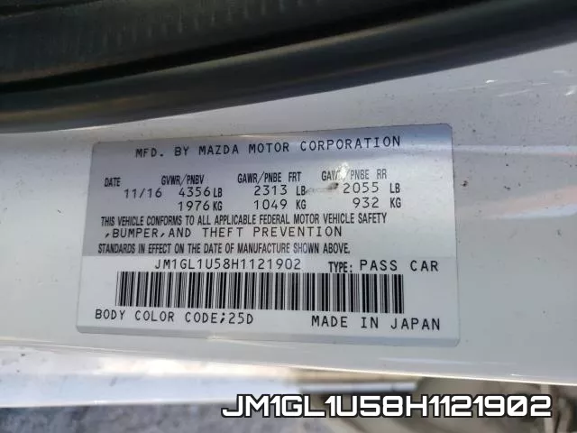 JM1GL1U58H1121902 фото 2