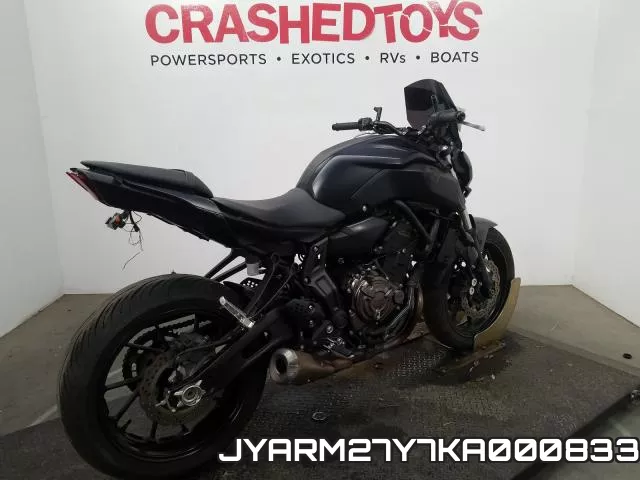 JYARM27Y7KA000833 фото 9