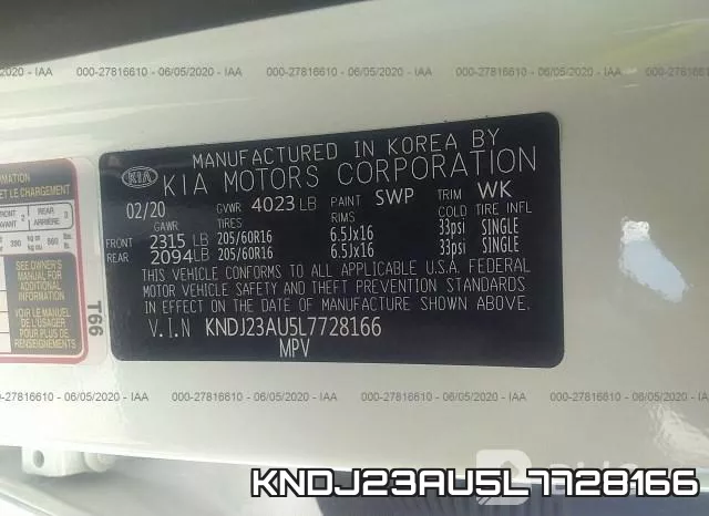 KNDJ23AU5L7728166 фото 10