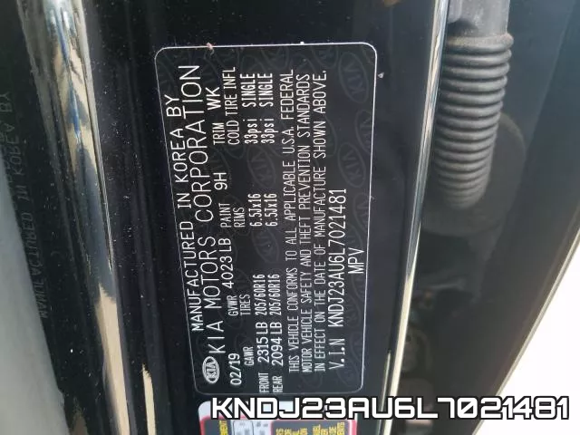 KNDJ23AU6L7021481 фото 2