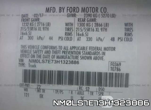 NM0LS7E73H1323886 фото 10
