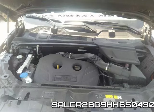 SALCR2BG9HH650430 фото 2