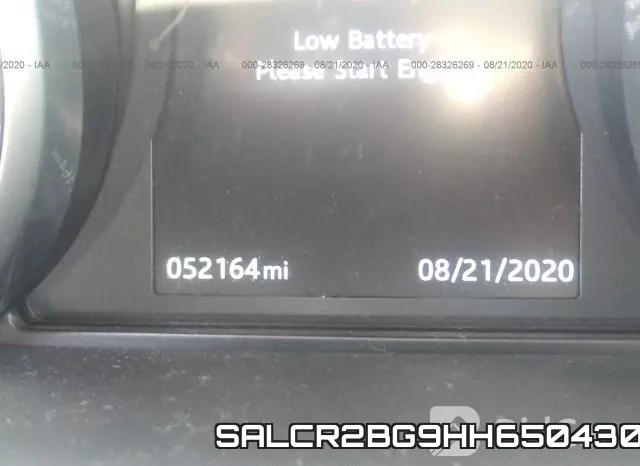 SALCR2BG9HH650430 фото 8