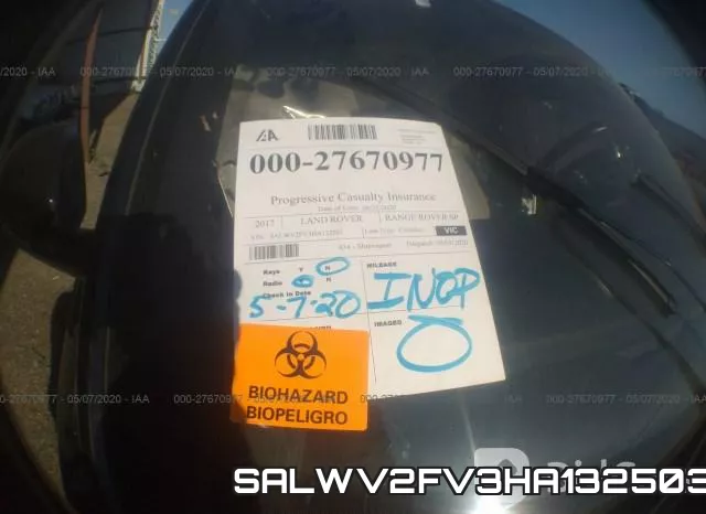 SALWV2FV3HA132503 фото 9
