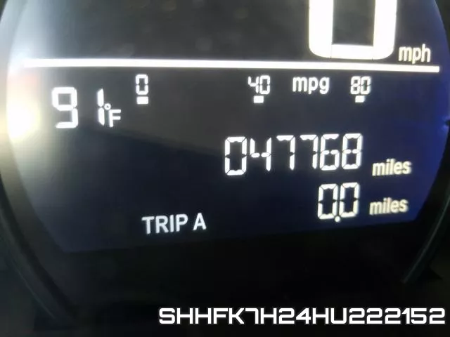 SHHFK7H24HU222152 фото 9