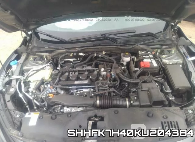 SHHFK7H40KU204384 фото 2