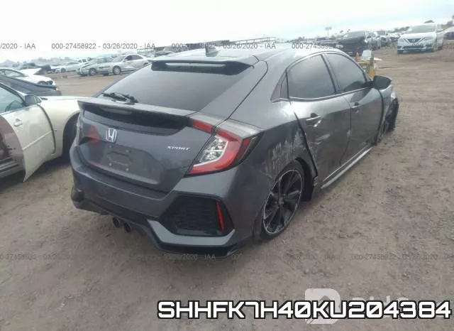 SHHFK7H40KU204384 фото 5