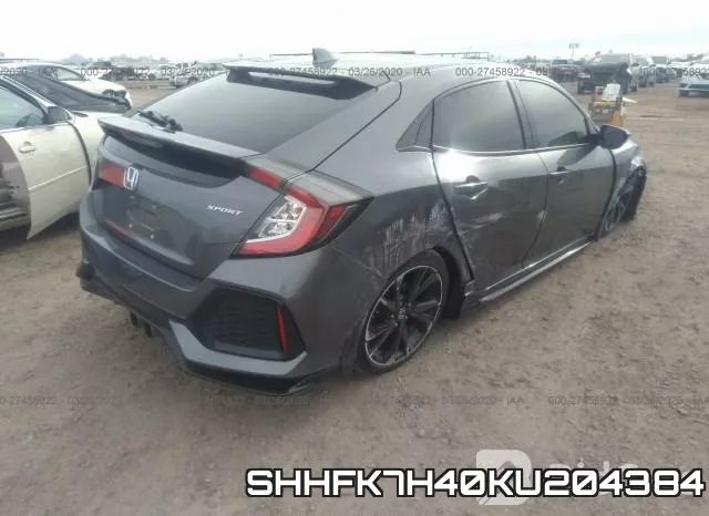 SHHFK7H40KU204384 фото 7