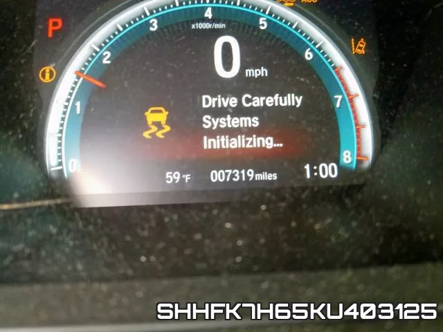 SHHFK7H65KU403125 фото 9