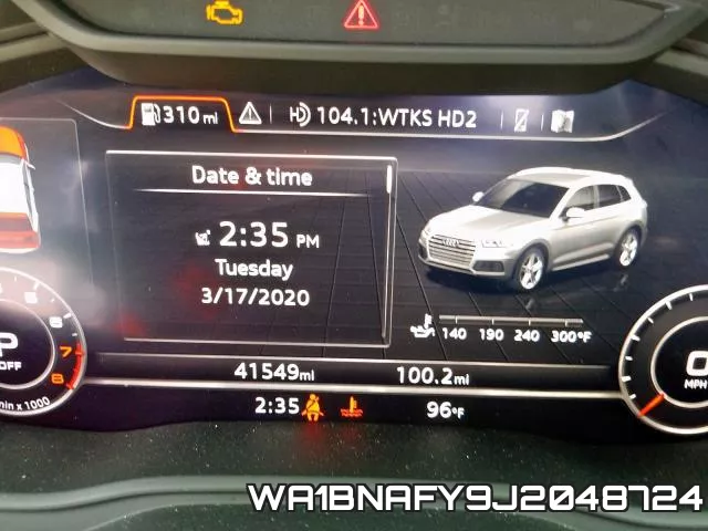 WA1BNAFY9J2048724 фото 9
