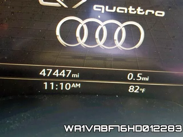 WA1VABF76HD012283 фото 9