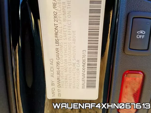 WAUENAF4XHN067613 фото 2
