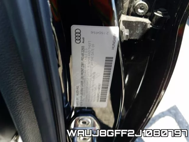 WAUJ8GFF2J1080797 фото 2
