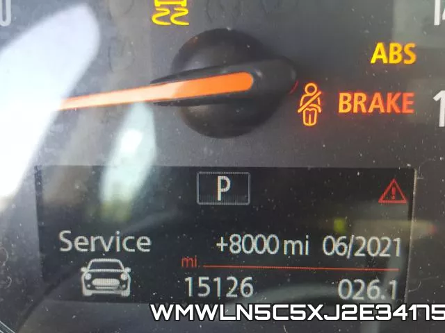 WMWLN5C5XJ2E34175 фото 9