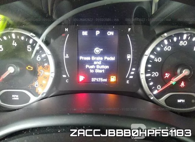 ZACCJBBB0HPF51183 фото 8