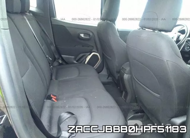 ZACCJBBB0HPF51183 фото 9