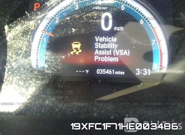 19XFC1F71HE003486 фото 8