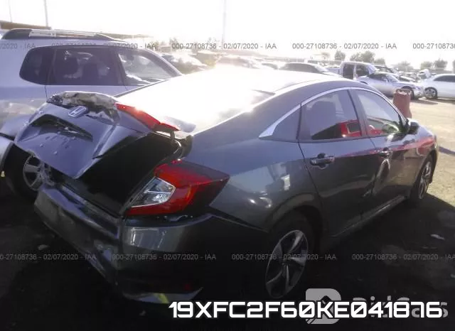 19XFC2F60KE041876 фото 5