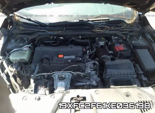 19XFC2F61KE036198 фото 2