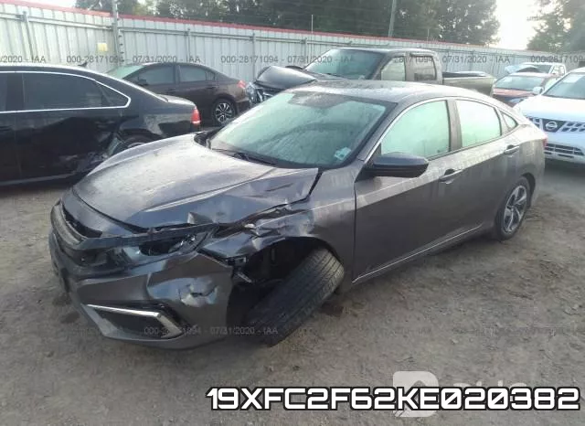 19XFC2F62KE020382 фото 3