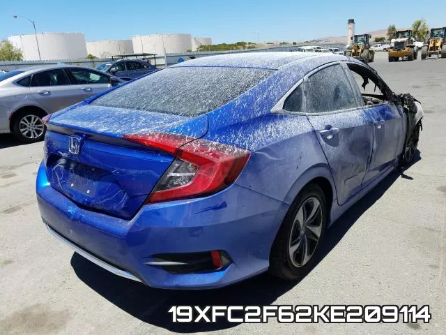 19XFC2F62KE209114 фото 5