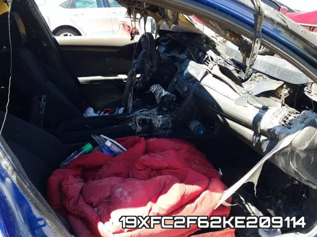 19XFC2F62KE209114 фото 6