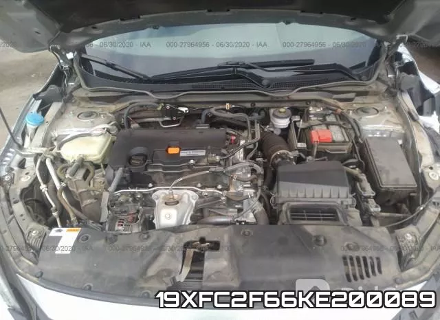 19XFC2F66KE200089 фото 2