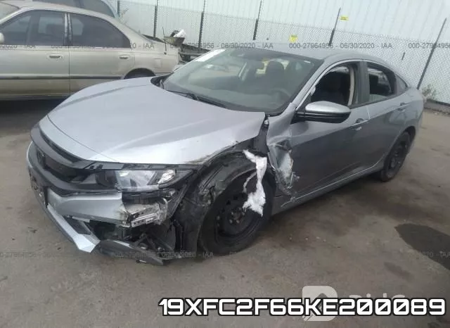 19XFC2F66KE200089 фото 3