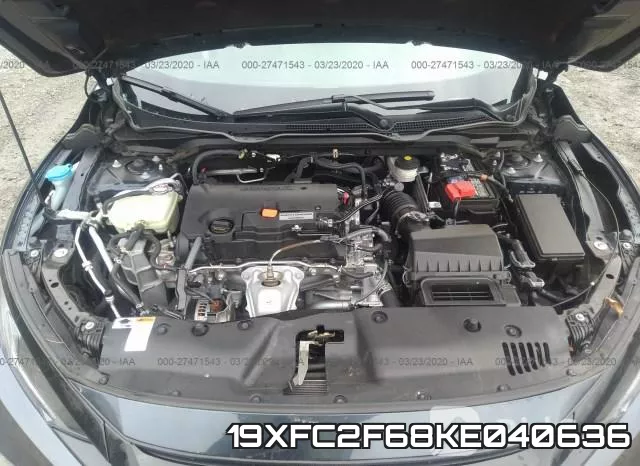19XFC2F68KE040636 фото 2