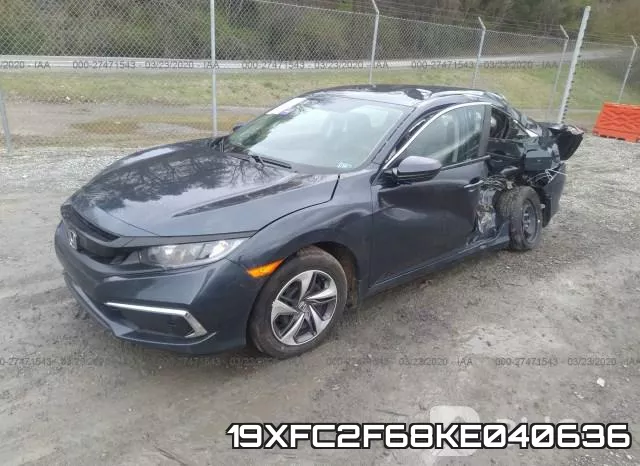19XFC2F68KE040636 фото 3