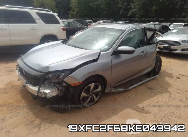 19XFC2F68KE043942 фото 3