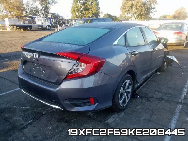 19XFC2F69KE208445 фото 5