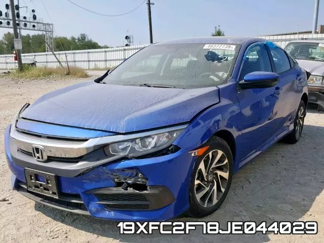 19XFC2F78JE044029 фото 3